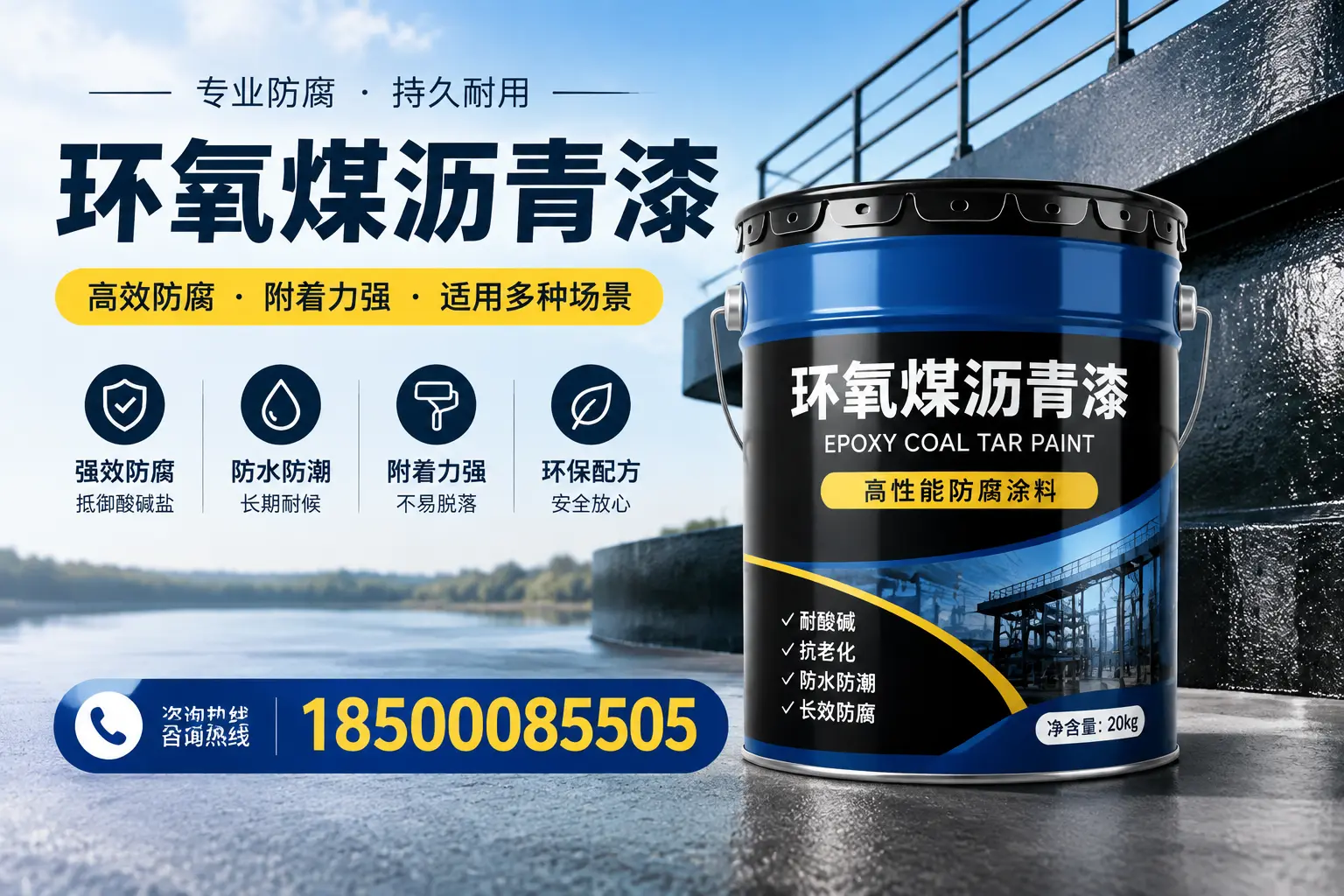 环氧煤沥青漆在不同气候条件下的表现分析,茂名适用性