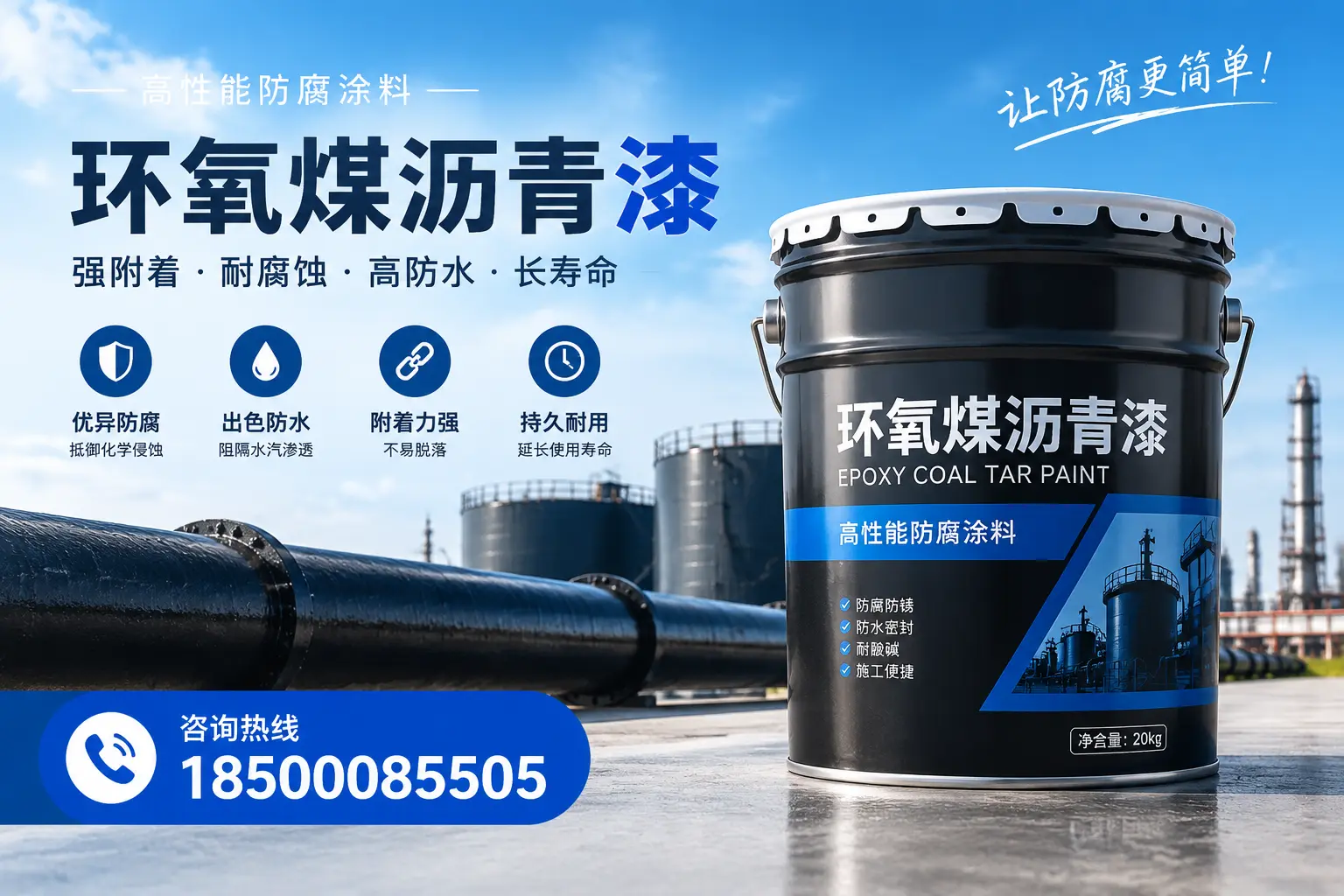 如何选择合适的环氧煤沥青漆?茂名用户必看技巧